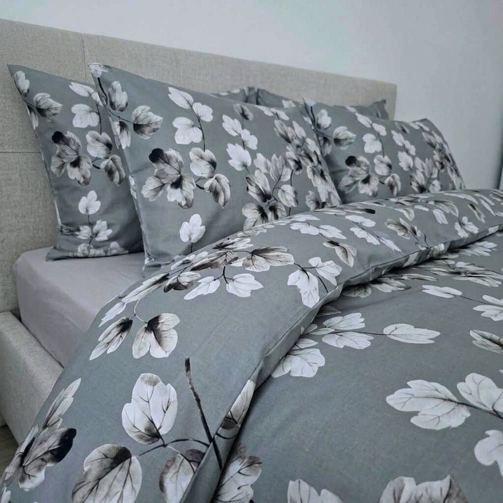 MAKO satino patalynės komplektas DREAM GREY 2 MAKO satino patalynės komplektas DREAM GREY 2