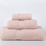 3-osaline puuvillaste rätikute komplekt LUANA blush