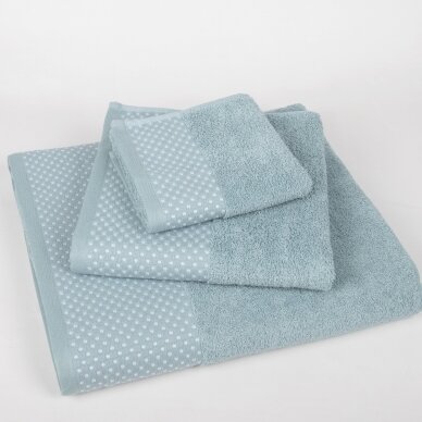 Cotton towels MADRID green