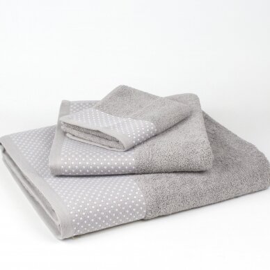 Cotton towels MADRID grey