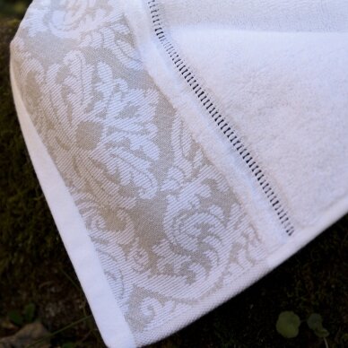 Cotton towels PERLA white 1