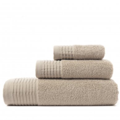 Cotton towels LINZ sand