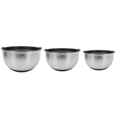 A set of metal bowls ZY191MB