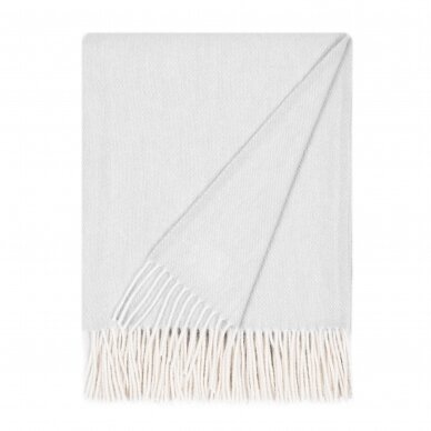 Light grey Шерстяное одеяло TWILL 1