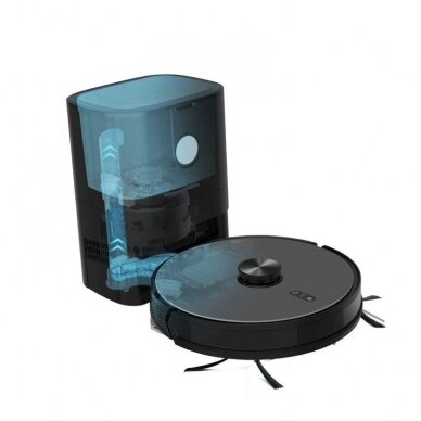 Моющий робот-пылесос со станцией для сбора пыли ZY510RVB 3
