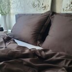 Satin pillow covers COFFEE