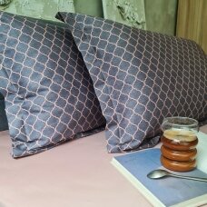 Satin pillow covers BERRY ELEGANT